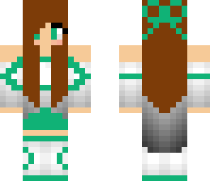 aquaish color with big bow