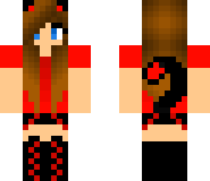 red and black