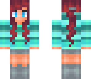 blue girl edit