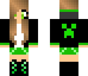 creeper gamer girl