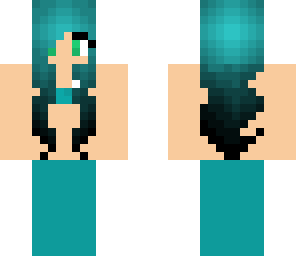 aqua mermaid girl