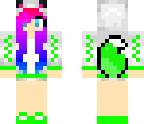 green foxy girl