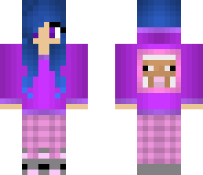 pink sheep girl 