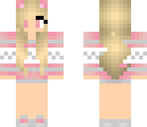 pink cat girl