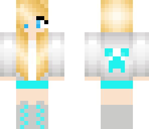 minecraft gamer girl