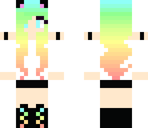 party rainbow girl