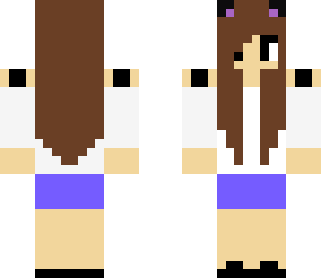 backwards girl