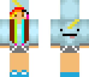 edited narwhal girl