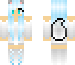 blue wolf girl