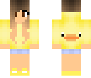 cute duck girl
