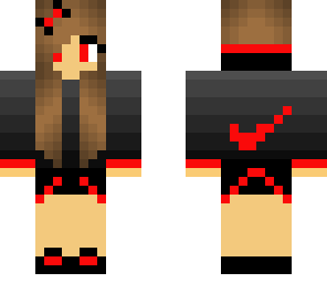 red eyed nike girl
