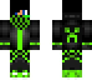 cute green bandanna boy