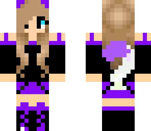 catgirl purple