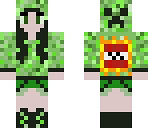 creeper hoodie girl