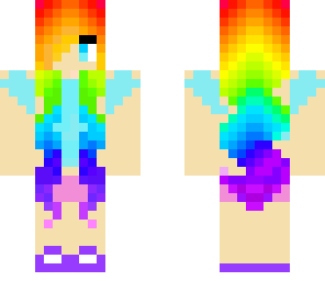 rainbow girl