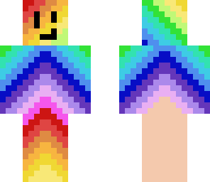 rainbow skin