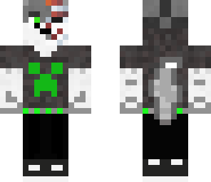 furry gamer with payday mask