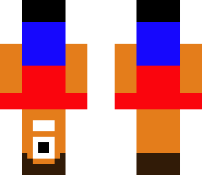up side down man