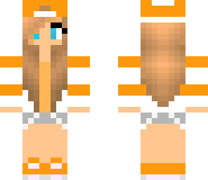 girl in orange