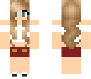 the girl with horns