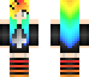 girl with headphones