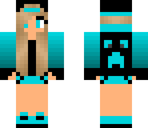 edited creeper girl