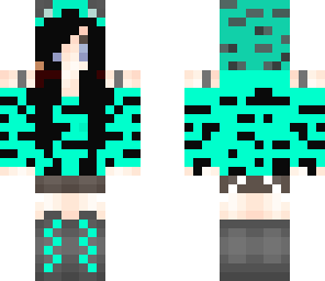 goth blue tiger
