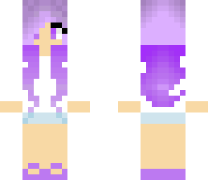 purple gamer girl