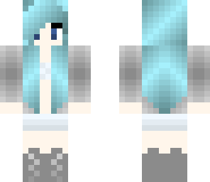 blue girl