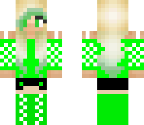 green sweater girl