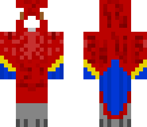 red macaw parrot