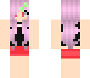 black and pink girl