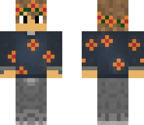flower hipster boy