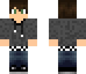 guys brown hair with belt