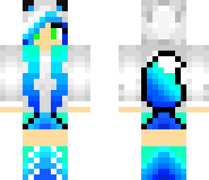 aqua fox girl