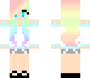 rainbow girl edit