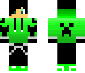 jake in a creeper jacket