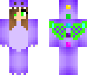 purple dino wings