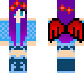 blue girl edit
