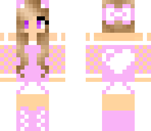 pink cute girl