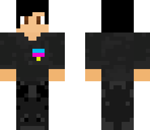 ryan - blackrainbow pocket shirt