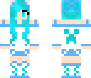 blue sugar bear girl