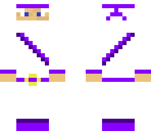 white ninja purple