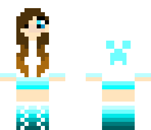 blue girl