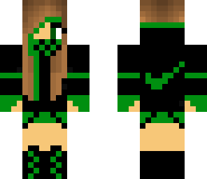 edited green girl