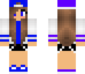 purple and blue tomboy outfit