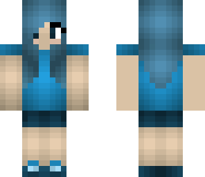 blue girl