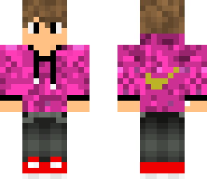 pink nike guy