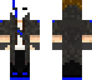 blue masked man