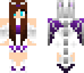 purple dragon girl